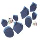 thumbnail image 5 of Parche de mezclilla cortado con plancha para reparar jeans, codos, rodillas, ropa, accesorios de costura, 5 of 14