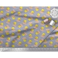 thumbnail image 2 of Soimoi Cotton Duck Fabric Cup,Plate & Chick Cartoon Fabric Prints By Yard 42 Inch Wide, 2 of 3