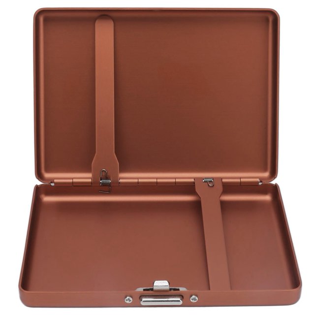 Estuche, Estuche De Metal De Aplicación Amplia De Aleación De Aluminio Diseño De Moda Para El Hogar Para Viajes ANGGREK JB3117