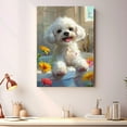 thumbnail image 4 of Bichon Frise Dog Bathroom Decor - Funny Bathroom Decor Wall Art, Dog Bathroom Wall Art and Animal Poster, Dog Bathroom Signs and Funny Bathroom Art UNFRAMED, 4 of 6