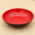 thumbnail image 2 of Meijiashe 6pcs Red Round Sauce Dishes Sushi Dipping Saucers Appetizer Plates, 2 of 10