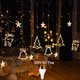 thumbnail image 3 of Guirnalda de luces LED para cortina de hadas navideñas, 3,4 m, con forma de estrella y ciervo, 220 V, 110 V, para árbol de Navidad, decoración de fiesta de Año Nuevo, 3 of 5