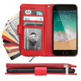thumbnail image 2 of Iphone 7 Plus 8 Plus Case Wallet With Lanyard Card Holder Pu Leather, 2 of 5
