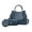 Blue, variant on 3PCS Women Fashion Handbags Purses Wallet Shoulder Bag, Gifts for Ladies Girls, Satchel Purse Set Black