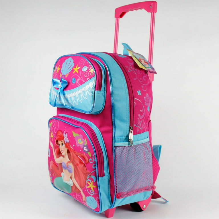 Mermaid rolling cheap backpack