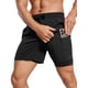 thumbnail image 1 of Shorts CRZ YOGA para Hombre 2 en 1 Secado Rápido 5" con Forro Negro Talle S, 1 of 6