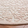 thumbnail image 3 of SAFAVIEH Trace Bryan Geometric Area Rug, Ivory/Pink, 6' x 6' Round, 3 of 11