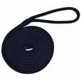 thumbnail image 4 of 1/4" Black Fender Line For Boats - Double Braided Nylon 6 Feet Marine Rope - 2 Pack, 4 of 5