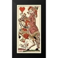 thumbnail image 2 of Gobl, Andreas Benedictus 11x18 Black Modern Framed Museum Art Print Titled - Knight of Hearts (Bauern Hochzeit Deck), 2 of 5