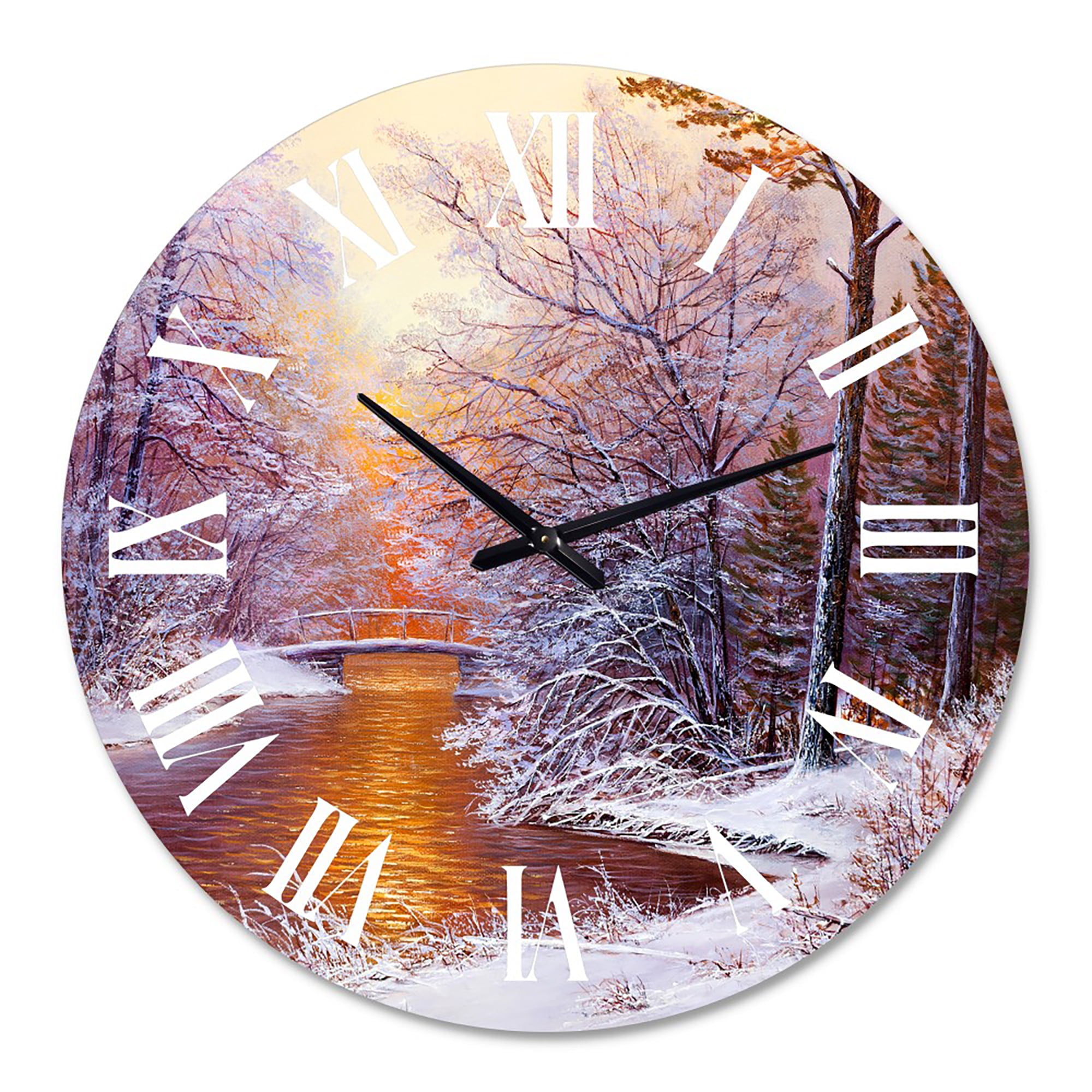 Designart 1 in Traditional Wall Clock