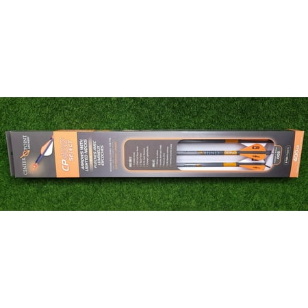 CenterPoint Archery CP400 Select 400-Grain 20_inch Carbon Arrows with Lighted...
