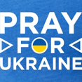 thumbnail image 3 of CafePress - Pray For Ukraine - Womens Football Shirt, 3 of 4