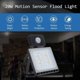 thumbnail image 3 of Luz de inundación LED con sensor de movimiento, luz de inundación LED de 20w, 2000lm, blanco cálido, impermeable Ip65 para jardín, patio, camino, tierra Feliz Sencillez, 3 of 5