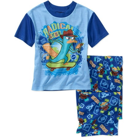 Disney Boys' Phineas and Ferb 2-Piece Pajama Set
