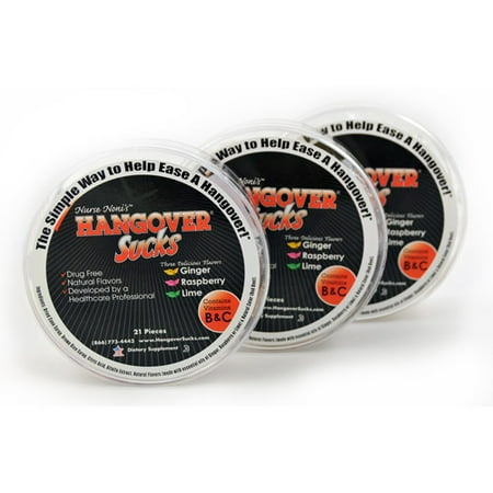 Hangover "Sucks" Big Party 3-Pack