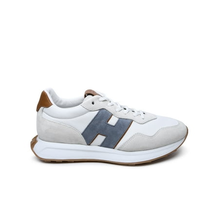 

Hogan Man White Leather Sneakers