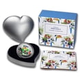 thumbnail image 3 of 2017 Niue 1 oz Silver $2 Love is Precious Lovebirds, 3 of 3
