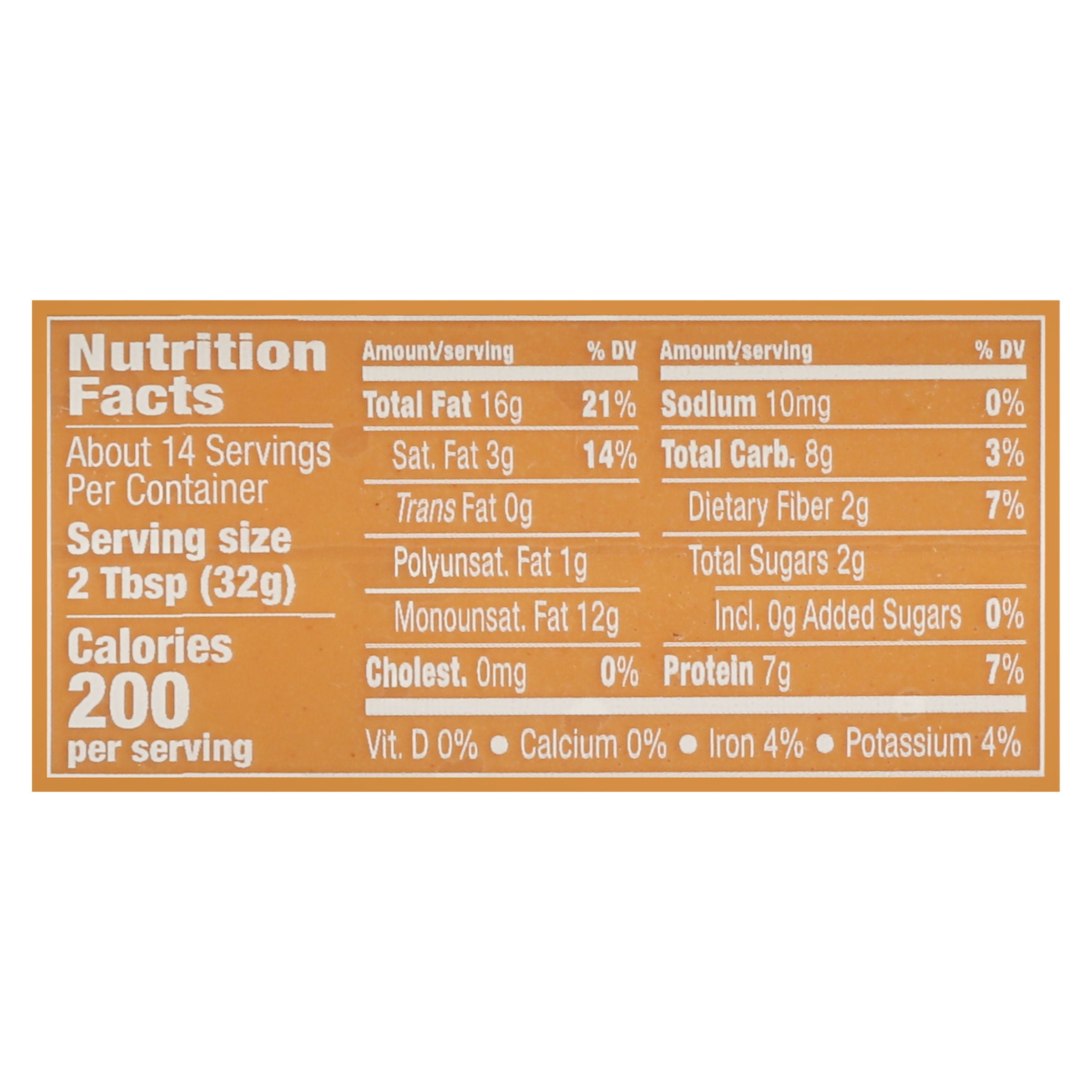 MaraNatha Organic Creamy No Sugar No Salt Peanut Butter Spread, 16 oz