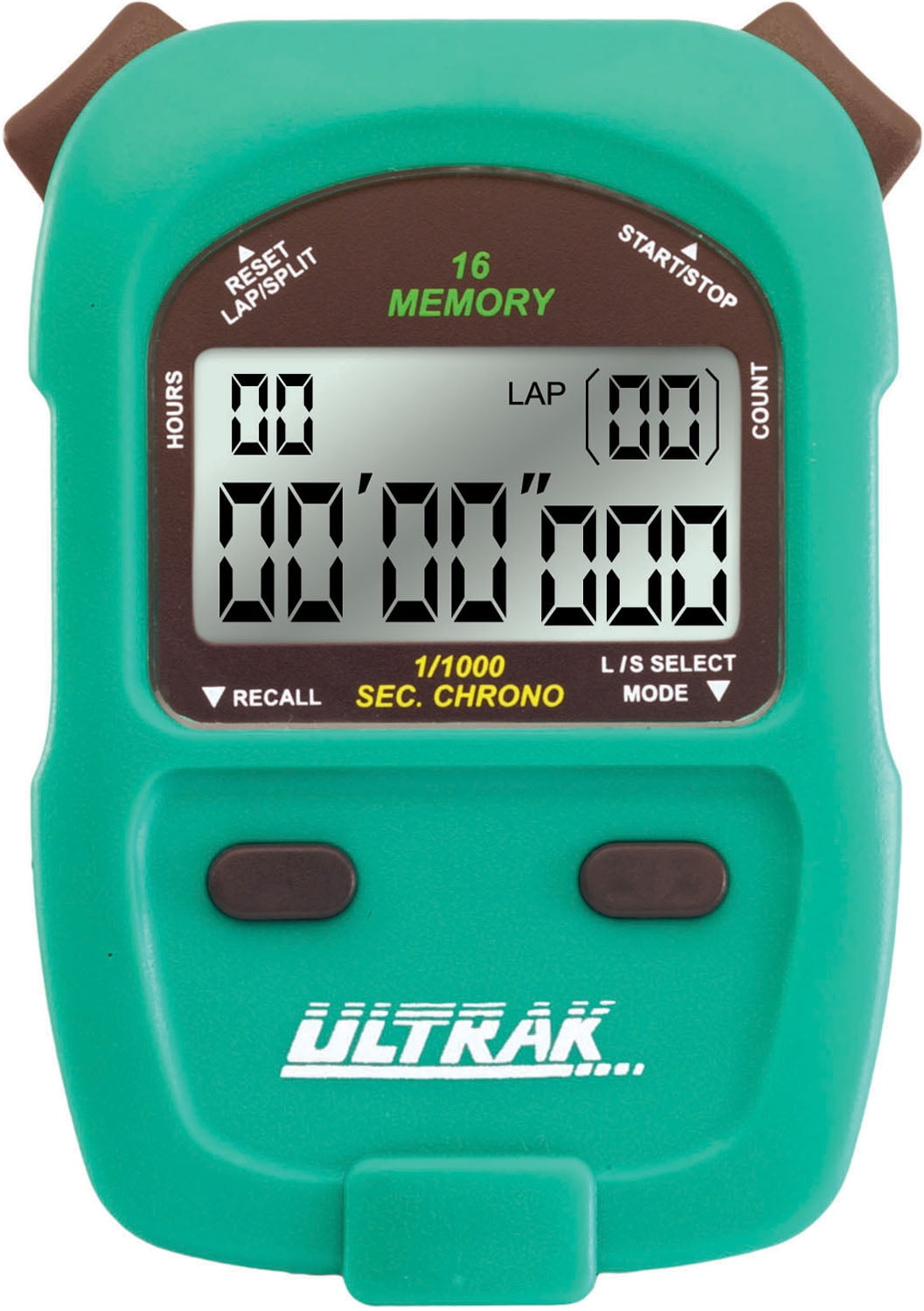 Buy Ultrak 460 16 Lap or Cumulative Split Memory Stopwatch Online at