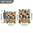 thumbnail image 6 of Yayeee Throw Blanket for Couch Soft Warm 50" x 60" Sofa Chair Bed Decoration, Black Clover Pattern, 6 of 7