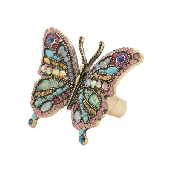 Betsey Johnson Butterfly Stretch Ring