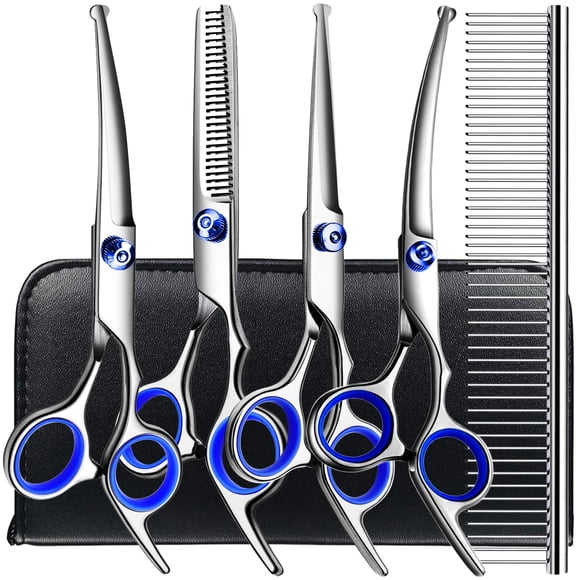Kit de tijeras de peluquería canina TINMARDA Professional 6 en 1