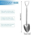 thumbnail image 2 of Boreal Craft Stainless Steel Modern Minimalist Watermelon Spoon Unique Shaped Tableware, 2 of 3