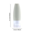 thumbnail image 3 of Botella dispensadora de viaje Inteprter Verde 60ML a prueba de fugas reutilizable, 3 of 6