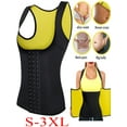 thumbnail image 3 of Sinhoon - Chaleco moldeador de neopreno para mujer, para gimnasio, sauna, sudor, cinturón térmico, camiseta sin mangas, 3 of 6