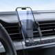 thumbnail image 5 of Soporte de teléfono para ventilación de coche con abrazadera ajustable para teléfonos inteligentes y dispositivos de navegación, blanco o negro, ligero y seguro para una conducción segura., 5 of 6