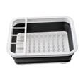 thumbnail image 4 of Escurridor de ptos plegable con escurridor, organizador de vajil, suministro de cocina Sunnimix Escurridor de platos plegable, 4 of 8