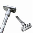 thumbnail image 3 of Compatible Classic Handle Razor Double-Edged Butterfly Twisted Opening T-Shaped 9-Speed Radical Adjustment Fro_Perfect Gift, 3 of 5