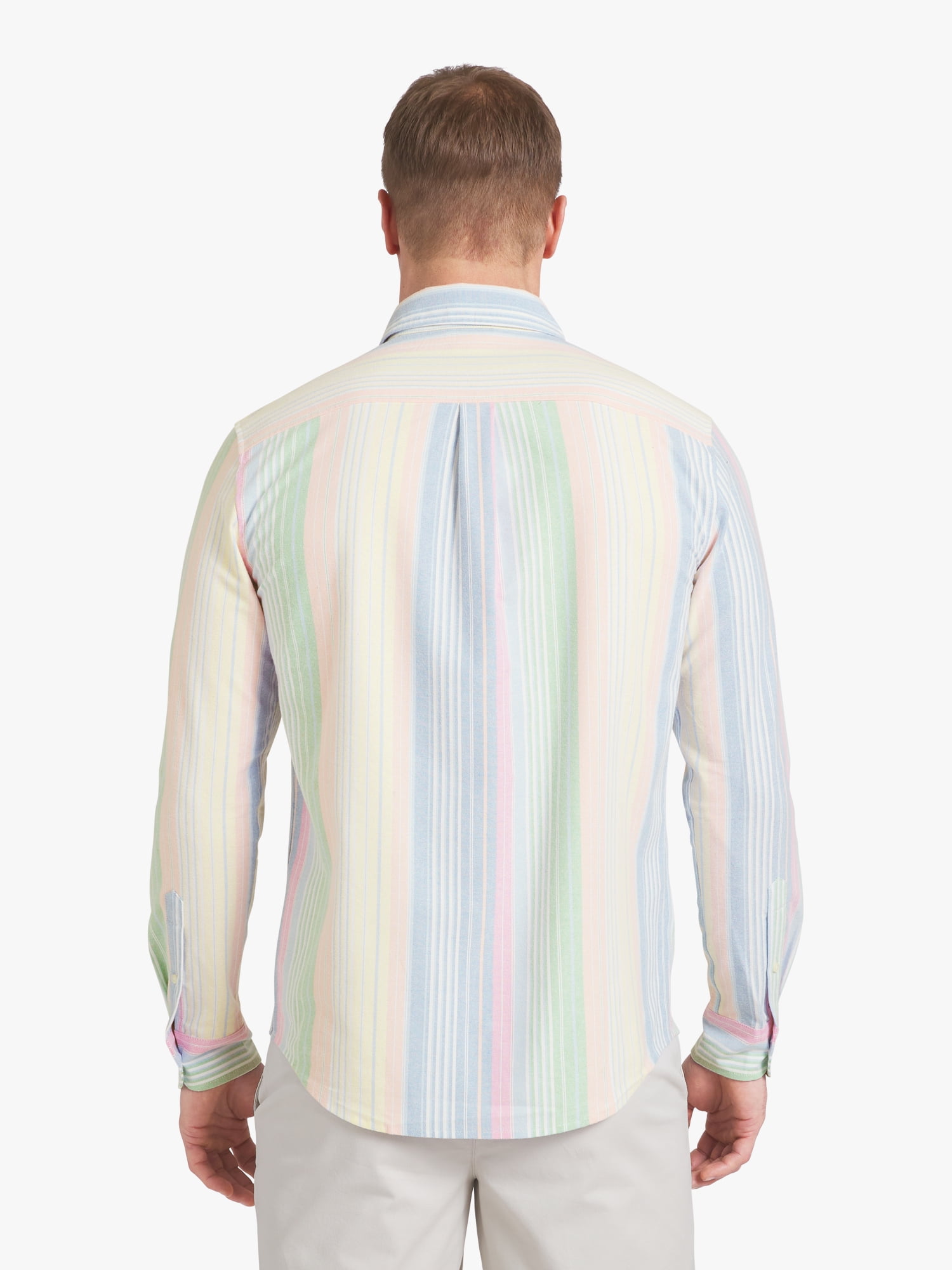 Chaps Men's & Big Men's Long Sleeve Oxford Woven Shirt, Sizes S-3XL