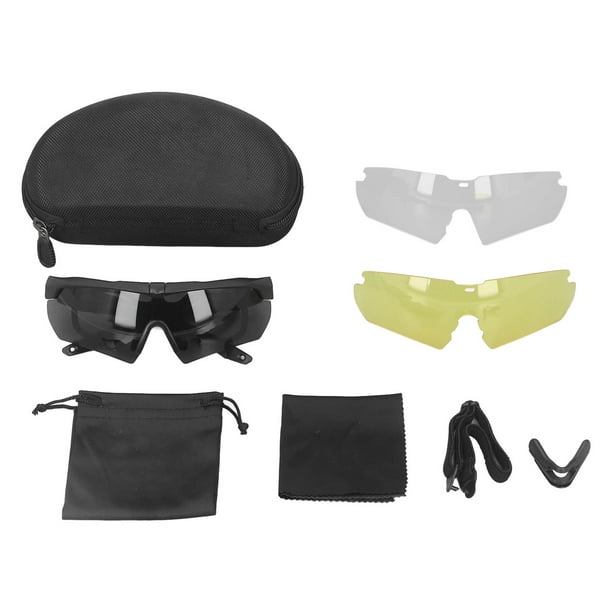 Gafas A Prueba De Viento, Gafas Para Exteriores, Ligeras, A Prueba De Viento, A Prueba De Rayos UV, Gafas De Ciclismo Resistentes A Impactos Para Carreras De Pesca Con 2 Lentes, Antirreflectantes