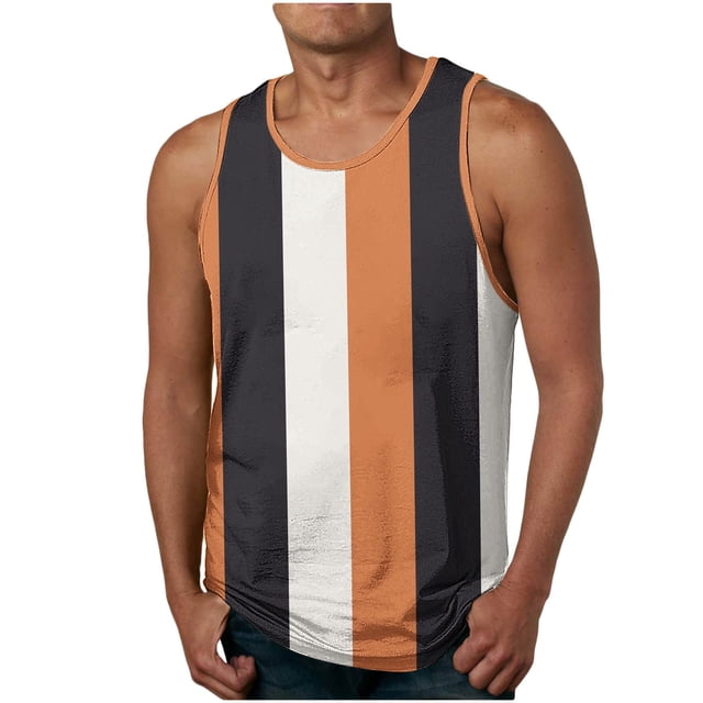 Color Su Propio Pijamas, el Tiempo Libre de los Hombres Fitness Home Wear Fashion Streak Printing T-Shirt Deportes
