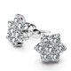 thumbnail image 2 of Xihbxyly Ofertas Diarias Pendientes In Moda And Form Of Copo de Nieve para Mujer, Pendientes In Diamantes de Imitación, 2 of 5