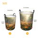 thumbnail image 3 of Balery Butterflies In Flower Field Cesta de ropa redonda con asas, impermeable, independiente, para ropa, juguetes, dormitorio y familia-Medium, 3 of 6