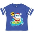 thumbnail image 3 of Inktastic Surfing Santa Boys or Girls Toddler T-Shirt, 3 of 5