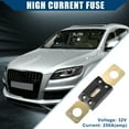 thumbnail image 3 of Unique Bargains 2pcs High Current Fuse 250A Audio CD ANM Fuse Bolt on Fuse for Car Motorcycle Boat Zinc Alloy, 3 of 6