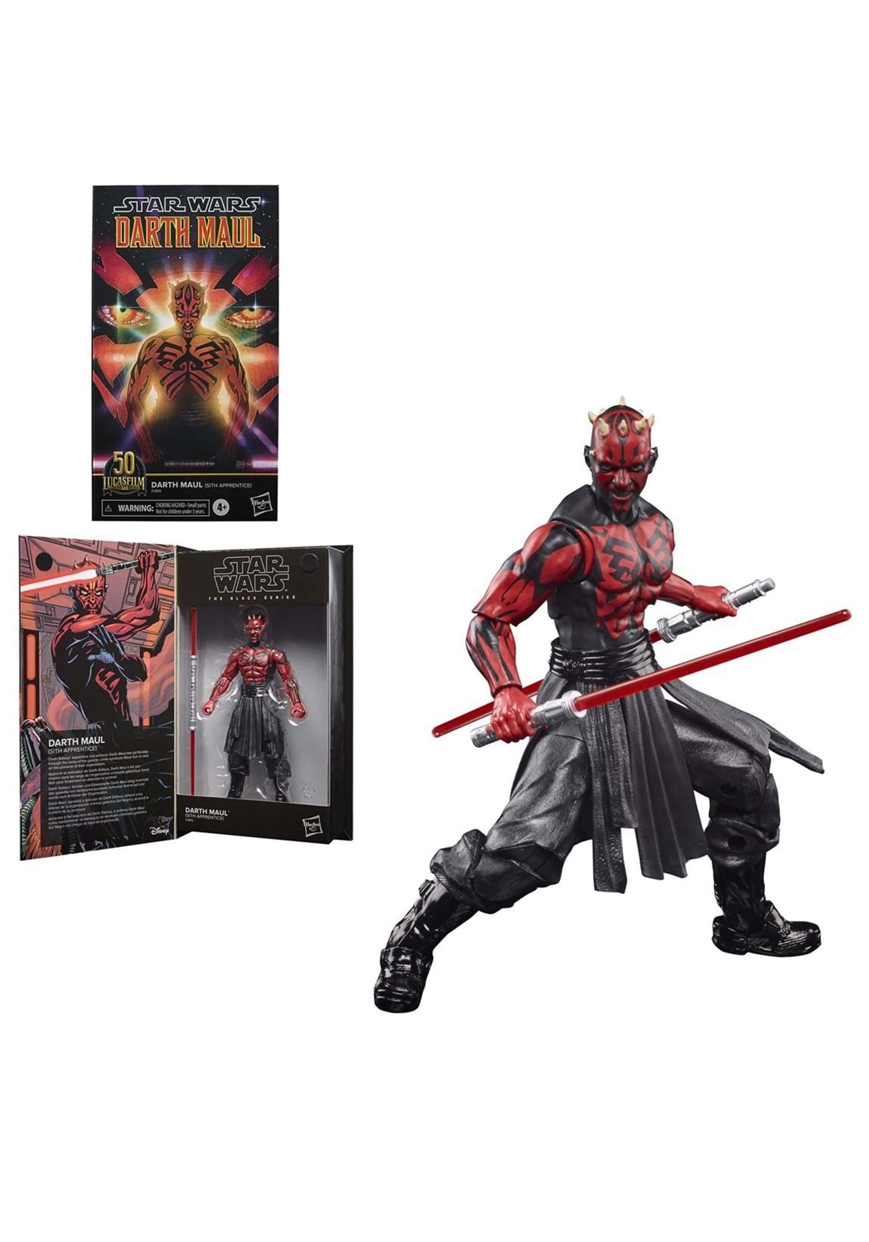 New Darth Maul:Star wars the Black Series 6"Action Figure Xmas gift  in box 