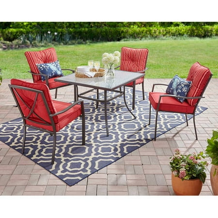 Mainstays Forest Hills 5-Piece Outdoor Patio Dining Set,