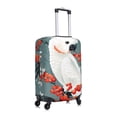 thumbnail image 3 of Balery Luggage Cover Cockatoo Red Berries Print Suitcase Covers for Luggage Elastic Washable Suitcase Protector Fits 18-32 Inch Luggage-Medium, 3 of 9