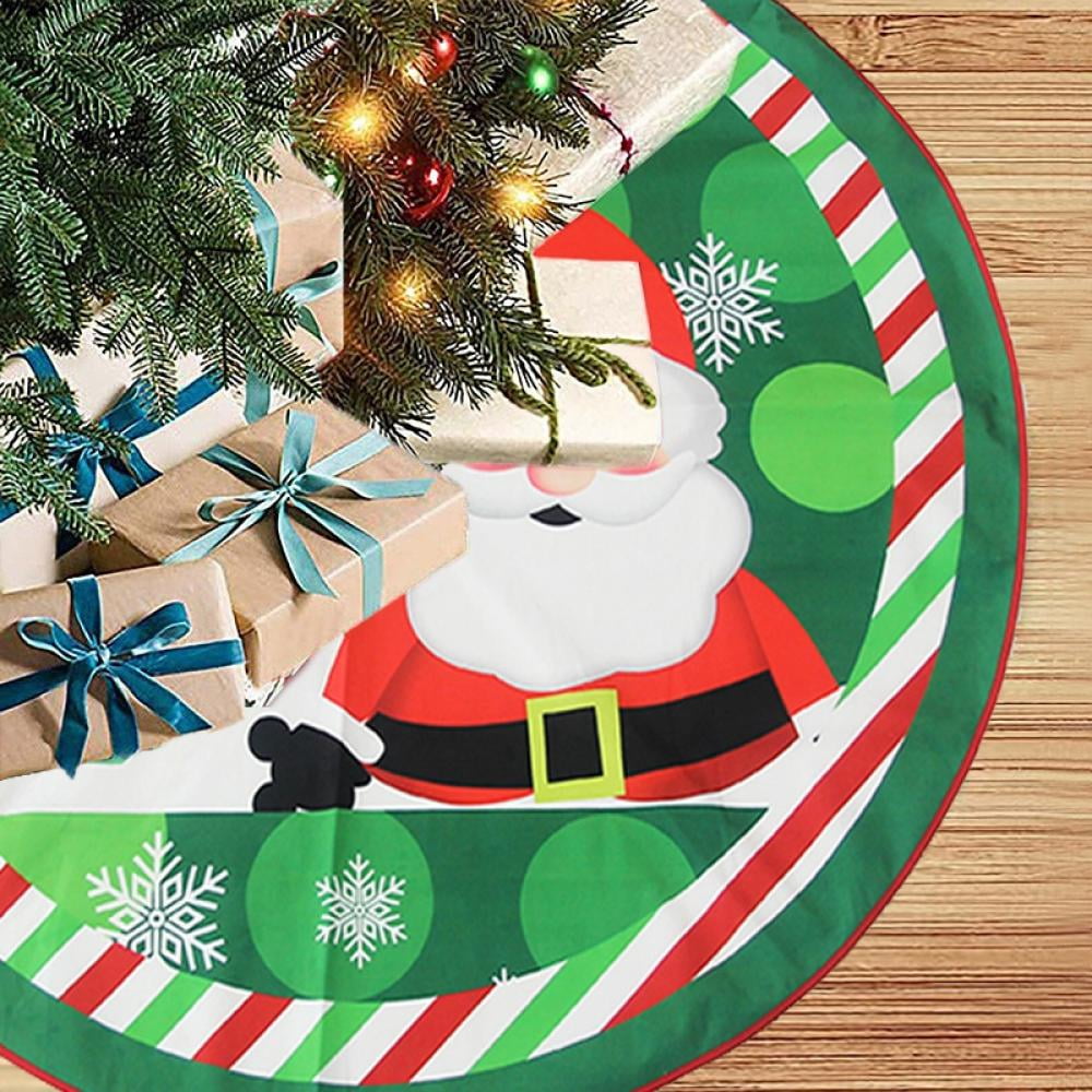 47 inches Christmas Tree Skirt Merry Christmas Tree Skirt Christmas
