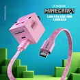 thumbnail image 3 of Liquipel Powertek Minecraft Dual USB-A / USB-C Wall Charger - Pig, 3 of 8