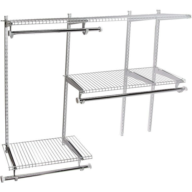Rubbermaid Configurations Expandable, Wire Closet Shelving Weight Limit