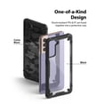 thumbnail image 3 of Ringke Fusion-X Case Compatible with Samsung Galaxy S21 Plus, Transparent Hard Back Shockproof Advanced Bumper Cover - Black, 3 of 9
