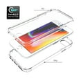 thumbnail image 5 of Feishell Gradient Clear Case for iPhone 7/8/SE 2020/SE 2022 (4.7 inch),Dual Layer Hybrid 2-In-1 PC + TPU Transparent Anti-Scratch Shockproof Lightweight Slim Phone Case,Clear, 5 of 7