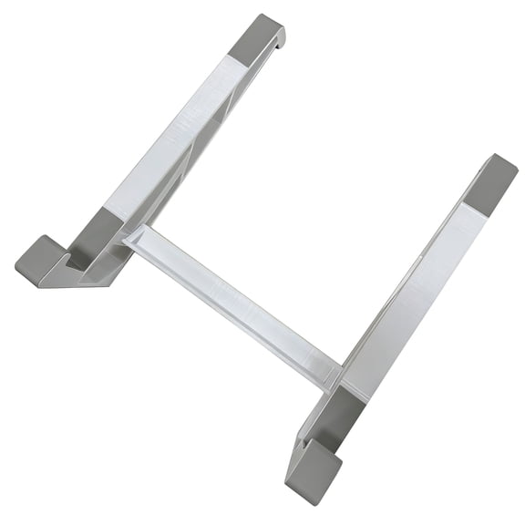 Adjustable Laptop Stand Double Position Space Saving Design Home Storage