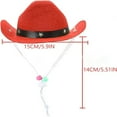 Western Cowboy Hat Birthday Party Hat Sunshade And Sunscreen Hat buy-birthday-party-decorations-rainbow-friends-balloons-roblox-rainbow