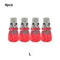 thumbnail image 3 of Zapatos para mascotas Billuyoard Botas de nieve Rojo L 4 piezas, 3 of 6